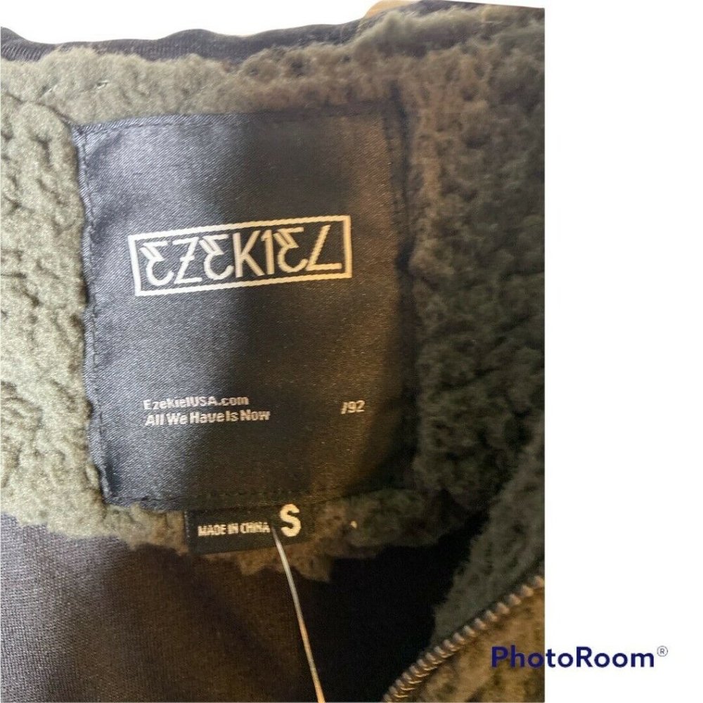 EZEKIEL Men's Alpaca zip hoodie sz Small NWT - Picture 7 of 7